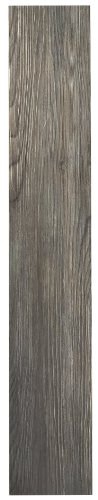 Achim Home Furnishings Vfp2.0ss10 3 Foot By 6 Inch Tivoli Ii Vinyl Floor Planks, Spruce Silver, 10 Pack