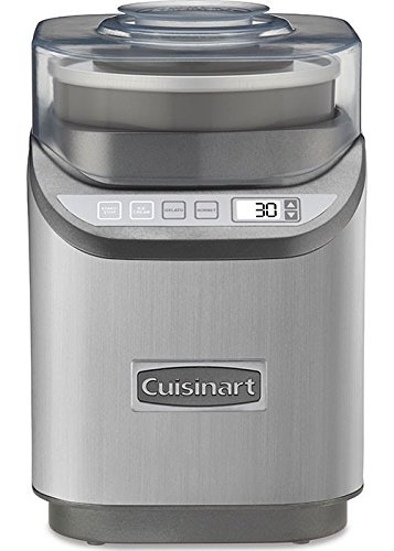 Cuisinart Ice 70 Electronic Ice Cream Maker, Brushed Chrome