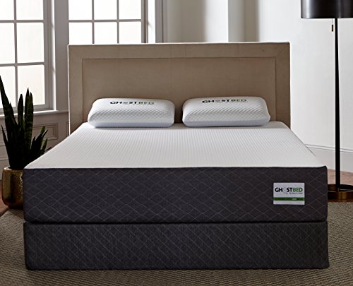 Ghostbed Mattress King 11 Inch Cooling Gel Memory Foam Mattress In A Box Most Advanced Adaptive Gel Memory Foam Coolest Mattress In America Made In The Usa Industry Leading 20 Year Warranty