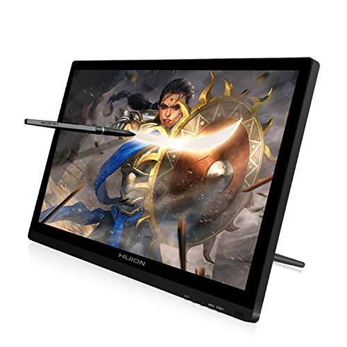 Huion Gt 191 Kamvas Drawing Tablet With Hd Screen Graphic Drawing Monitor Pen Display 8192 Pressure Sensitivity With Adjustable Stand 19.5 Inch