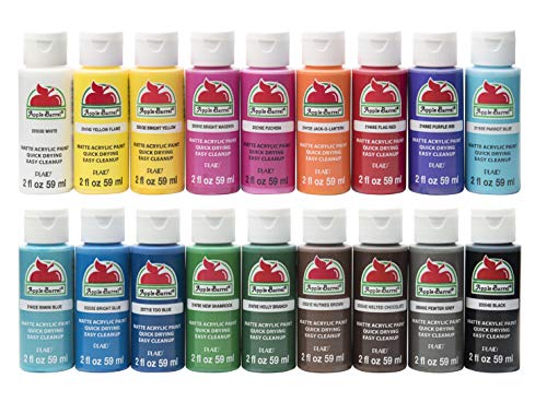 Apple Barrel Promoabi, Assorted Colors 1 (18 Pack)