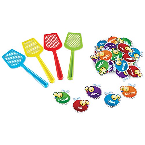 Learning Resources Sight Word Swat A Sight Word Game, Visual, Tactile And Auditory Learning, 114 Pieces, Ages 5+