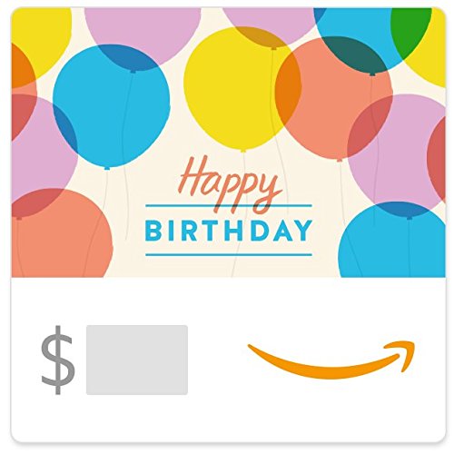 Amazon Egift Card Happy Birthday Balloons