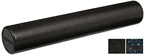 Amazonbasics High Density Round Exercise Therapy Foam Roller 36 Inches, Black