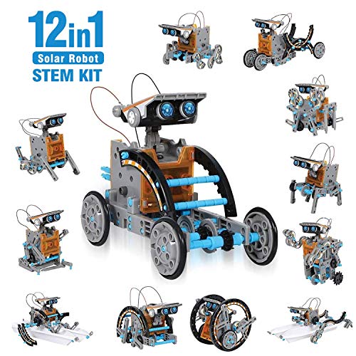 Ciro Solar Robot Kit 12 In 1 Educational Stem Learning Science Building Toys For Kids Age 8 12