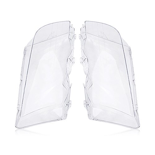 Estink Headlight Lens Cover,1 Pair Left And Right Car Headlight Headlamp Clear Lens Cover For Bmw E46 320i 325i 325xi 330i 330xi 4 Door 1998 2001