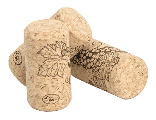 Home Brew Ohio #8 Straight Corks, 8" X 1 3/4" (pack Of 100)