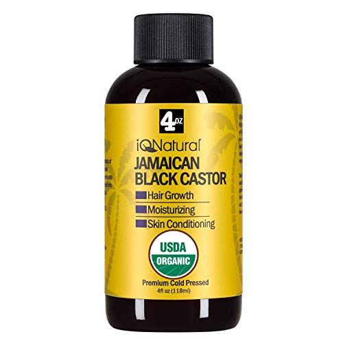 Jamaican Black Castor Oil Usda Certified Organic For Hair Growth And Skin Conditioning [scent Regular] 100% Cold Pressed 4oz Bottle
