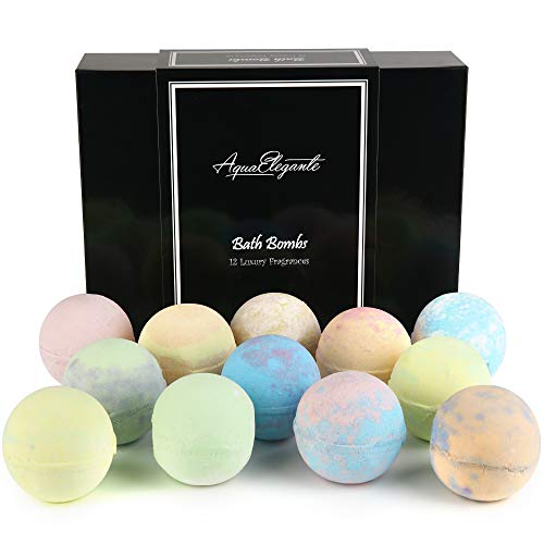 Luxury Bath Bombs For Women Gift Set Of 12 Bathbombs With Organic Essential Oils Natural Vegan Soap For Moisturizing Fizzy Bubbles