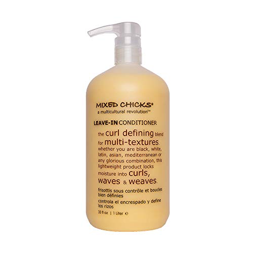 Mixed Chicks Curl Defining & Frizz Eliminating Leave In Conditioner, 33 Fl.oz.