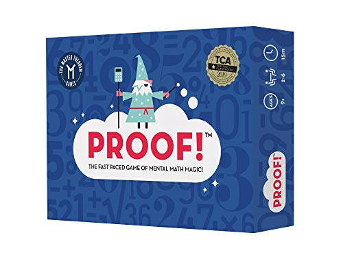 Proof! Math Game The Fast Paced Game Of Mental Math Magic
