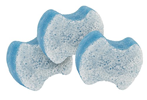 Spongeables Pedi Scrub Foot Buffer, Clean & Fresh Scent, Contains Shea Butter And Tea Tree Oil, Foot Exfoliating Sponge With Heel Buffer And Pedicure Oil, 20+ Washes, Pack Of 3