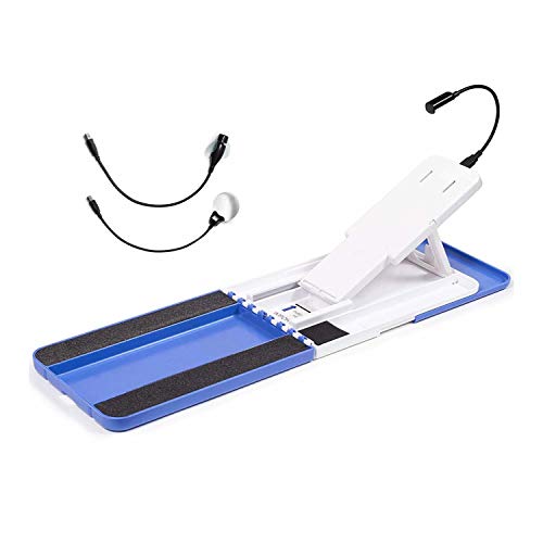 Stedi Pedi Pro Professional Home Pedicure Kit Pro Includes Lit Magnifier, Drying Fan, And Task Light Paint Nails With Ease Using Pedi Assistant Tool Diy For Women Of All Ages