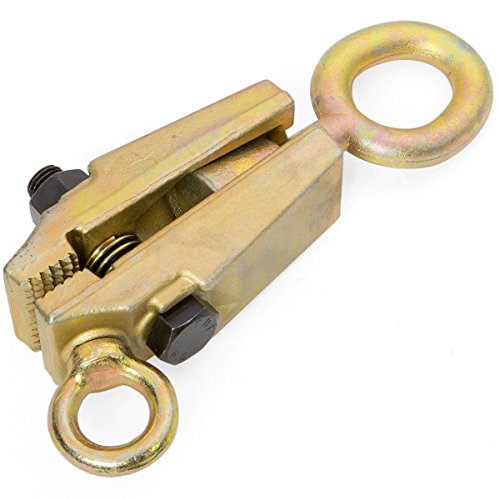 Xtremepowerus 5 Ton 2 Way Auto Body Clamp For Top & Straight Repair Tool Kit, Self Tightening Frame Pull Clamp Grips