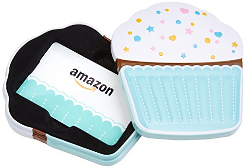 Amazon.com Gift Card In A Birthday Cupcake Tin