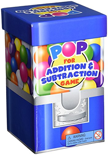 Learning Resources Pop For Addition & Subtraction Math Game, 100 Pieces, Grades 1+/ages 6+