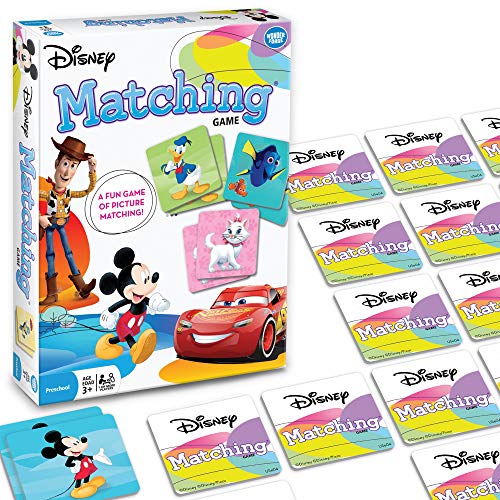 Wonder Forge Disney Classic Characters Matching Game For Boys & Girls Age 3 To 5 A Fun & Fast Disney Memory Game
