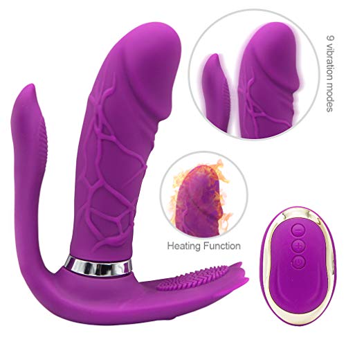 Adult Toy Best Gifts Wearable Heating Vibrantor Remote Control G'sp'o Tt Er And Amus Triple Massager For Women Rechargeable