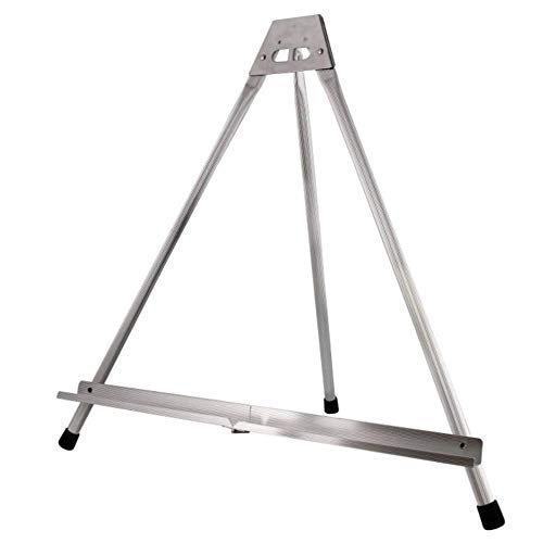 Art Studio Live Aluminum Tabletop Easel | Solid Tri Pod Display | Best Table Top Design With Large Rubber Feet | No Arms