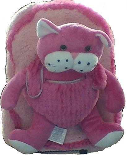 Best Buddy Pink Cat Backpack With Removable Wheels
