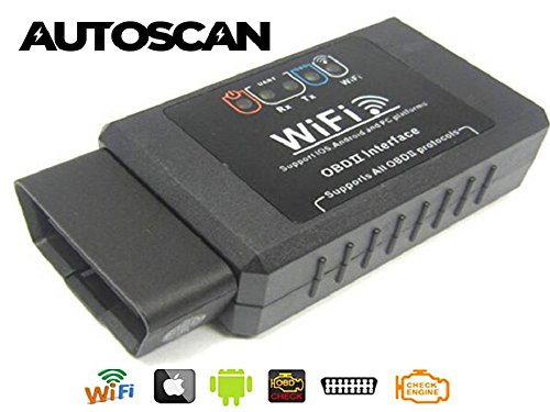Best Obd2 Scanner | Elm327 Obd Ii Car Engine Diagnostic Tool | Obd 2 Car Code Reader With Software|automotive Scan Tool | Easy Wifi Connection To Any Phone|auto Code Reader For 3000 Performance Codes