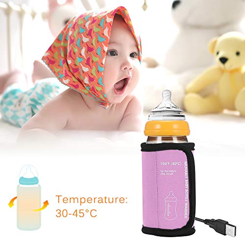 Best Quality Car Movable Baby Bottle Warmer Usb Cup Heater Insulation Pouch Milk Thermostat, Portable Baby Warmer Pipila Portable Pacifier Sterilizer, Portable Food Steamer