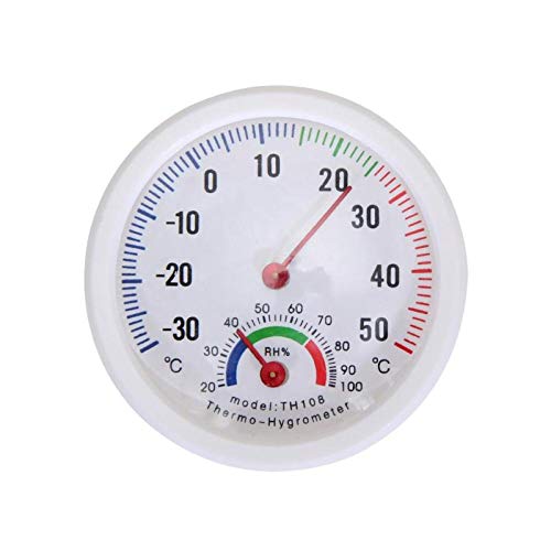 Best Quality Mini Bell Shaped Scale Thermometer And Hygrometer Indoor Outdoor, Dr Office Scale Weather Meter, Room Hygrometer, Ky Thermometer, Wall Mount Weather Stations, Desktop Thermometer