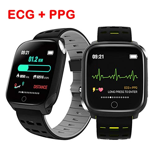 Bluebone Smart Watch, Fitness Tracker F16 Blood Pressure Heart Rate Sleep Monitor Pedometer Bracelet Inteligente Reminder Stopwatch Smartwatch With Ios Android Phone Best Gift For Men Women (black)