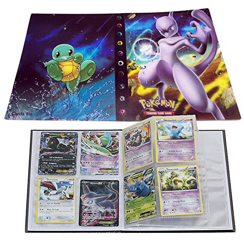 Card Album For Pokemon, Card Holder, Binder Cards Album Book Best Protection Trading Cards /gx Ex Box/put Up To 240 Cards(mewtwo)