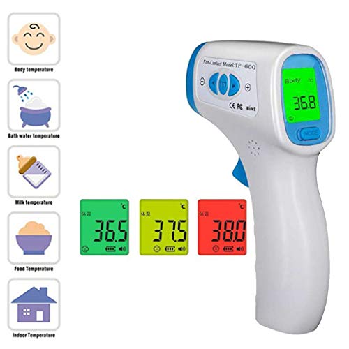 Eryao Forehead Thermometer No Touch For Adults And Baby, Digital Infrared No Contact Thermometer Gun, Best Accuracy, Instant Read (white)