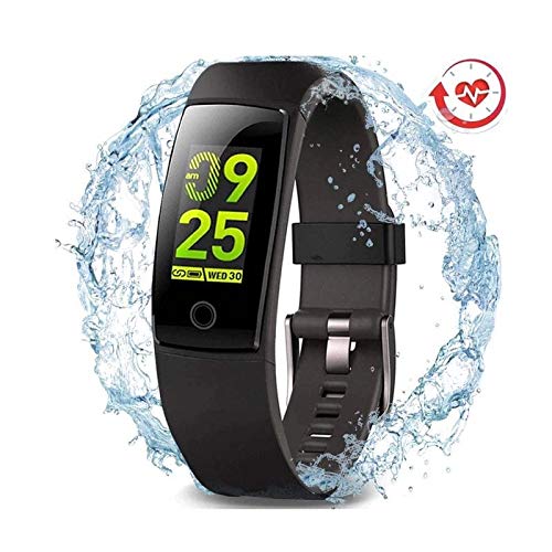 Fitness Tracker Waterproof Watch, Activity Tracker, Fitness Watch For Heart Rate, Blood Pressure, Best Tracker Device, Sleep Monitor, Step Counter, Gps Wrist Band Pedometer For Men (red)