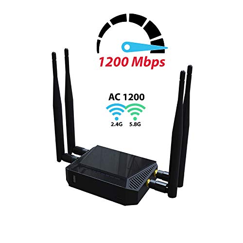 【high Speed】dual Band 1200mbps Wireless Internet Wifi Router | We3926 Open Source Openwrt 802.11ac Smart Wifi Router | Best Router For Streaming And Gaming | Long Range Wifi Router For Larger Homes