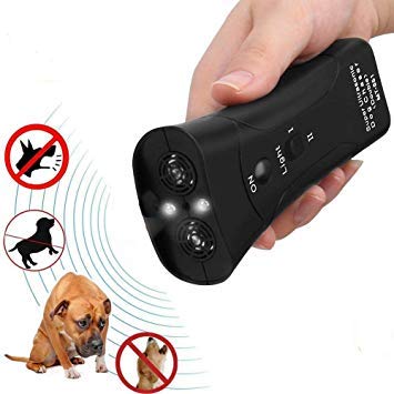 Hong Best Ultrasonic Dog Repeller, 3 In 1 Portable Anti Barking Device,handheld Dog Repellent & Trainer Stop Barking,led Outdoor Bark Controller,dog Deterrent Waterproof Dog (handheld Dog Repellent)