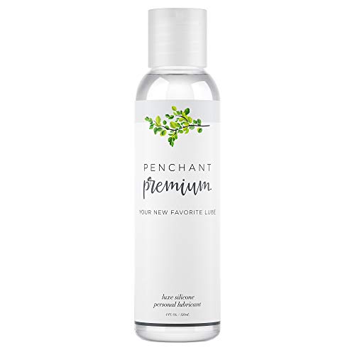 Intimate Lubricants For Sensitive Skin By Penchant Premium Silicone Based, Discreet Label Best Personal Lube For Women And Men – Lubrication Gel Without Parabens Or Glycerin 4oz