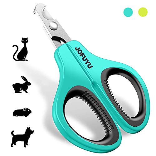 Jofuyu Updated 2020 Version Cat Nail Clippers And Trimmer, Best Cat Nail Clippers Claw Toenail Trimmer, Professional Home Grooming Kit For Cats Small Dog Bunny Bird Puppy Kitten Ferret Kitty