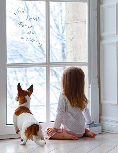 Life's Always Better With A Friend: Discreet Internet Website Password Organizer Book, Best Friends Themed With Large Print