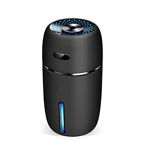 Lion Palace Best Car Mini Usb Car Aromatherapy Diffusers Car Humidifie (2 In 1), Car Office Room Bedroom, Etc.(black)