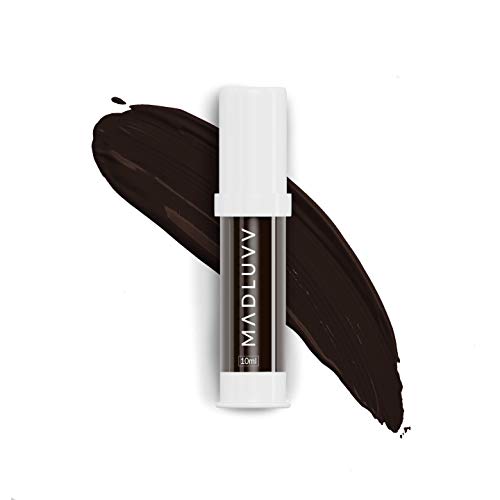 Madluvv Darkest Brown 114 Best Microblading Pigment For Perfect Brows, Microblading Pen Supplies, Professional Medical Grade Tattoo Ink, Works With Permanent Makeup Machine, 10 Ml Bottle
