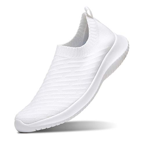 Matrip Slip On Shoes For Women White Nursing Nurse Walking Sneakers Best Fashion Zapatos Deportivos Para Damas Gym Athletic Shoes Casual,size 7