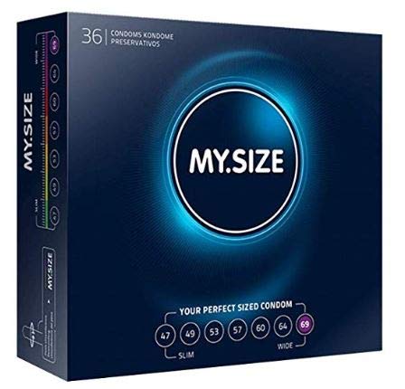 My Size Condoms 69mm X36 Xxxl Extremely Extra Large Condoms (german Engineering At Its Best)