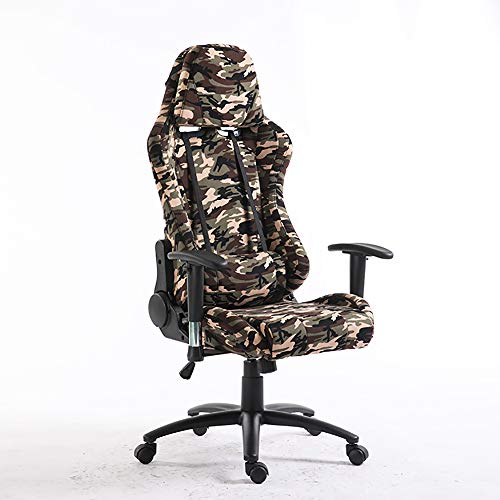 Pc Gaming Chair Green,best Gaming Chairs For Adults,gaming Chairs For Adults Speakers 360° Rotating Adjustable Headrest/lumbar Pillow 90 180° Adjusting Sponge Cushion Suitable For Games/office