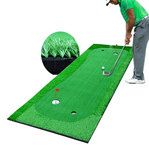 Putting Green Mat, Puttout Pro Golf Putting Mat, Mini Golfing Man Indoor Golf Game,suitable For Indoor And Outdoor Gardens, The Best Golf Game.