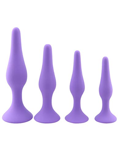Realistic 4/set ,silicone Graduated Ribbed Best Anal Béads Secret Delivery