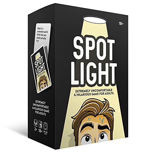 Spotlight Adult Drinking Card Game | Hilarious & Dirty Nsfw Questions For The Best Party Or Game Night | Filthy Inappropriate Entertainment For Singles And Couples 17+