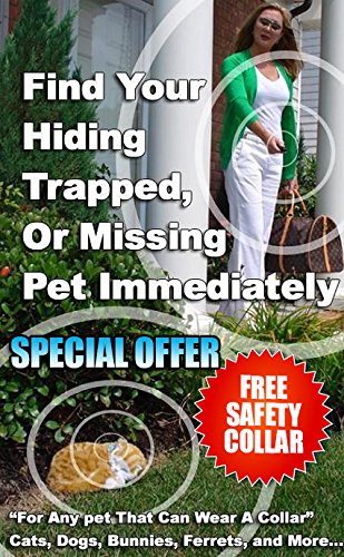 The Cat Caller Best Pet Tracker Small Enough For Cats & Small Dogs Pink Collar Receiver + 1 Keychain Remote Free Safety Collar Free I.d. Tag Stickers!great Gift Idea!