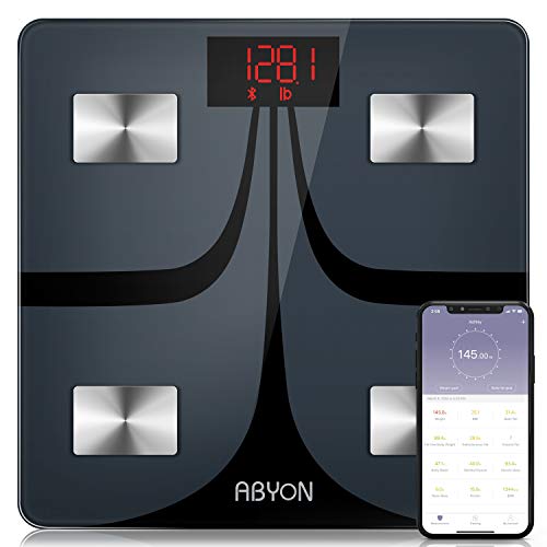 Upgraded Version Bluetooth Smart Bathroom Scales For Body Weight Digital Scale Body Fat Bmi Scale,auto Body Composition Analyzer With Smartphone App,best Fitness Weight Loss Scale Health Monitor
