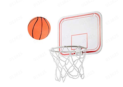Uwovp E Plastic Basketball Hoop Game For Kids And Adults Includes 1 Mini Ball 1 Back Board Net Hanging Stickers Indoor Basketball Set For Home Office Bedroom Best Gift For Boys And Girls