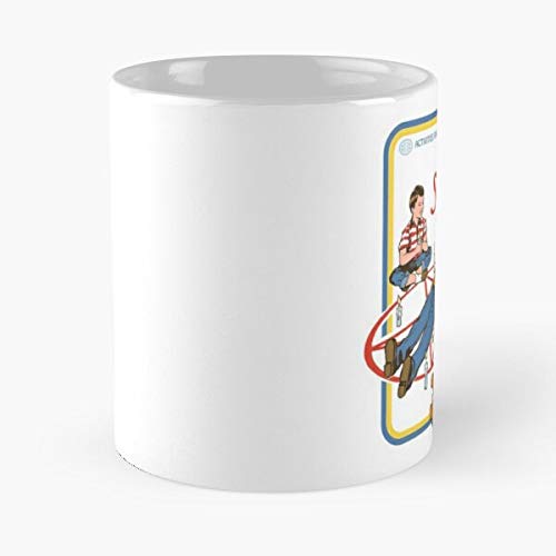 Vintage Kids Books Parody Funny Occult 80s Retro Demon Best 11 Ounce Ceramic Coffee Mug Gift