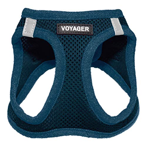 Voyager Step In Air Dog Harness All Weather Mesh, Step In Vest Harness For Small Dogs And Cats By Best Pet Supplies Prussian Blue, Xxx Small (chest: 9.5" 10.5")