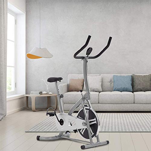 Warm House Spin Bike Fixed Indoor/outdoor Bike, Best Aerobic Exercise Home Fitness Equipment, With Lcd Display, Silent Belt Driven Exercise Bike